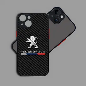 French Car P-Peugeot Phone Case Compatible with iPhone X, 11, 12, 13, 14, 15,16 & Samsung Galaxy S21, S22, S23, S24 & 25 series