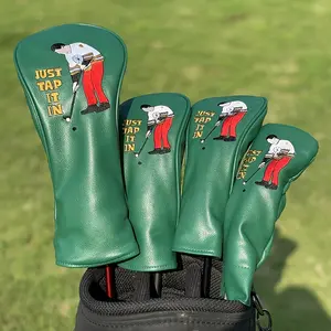 Single Swing Golf Club Cover, Waterproof Durable Fabric, Best Protection for Your Golf Club, Fashionable Design, Classic Colors Combination, Golf Accessories