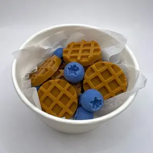Blueberry Waffles Scented Wax Melts - Ideal for Candle Decor and Home Fragrance