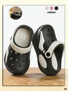 Fashionable Kids Hole Shoes, Detachable Design, Multiple Colors Available, Full Size Range, Breathable, Odorless, Durable, Breathable Sandals