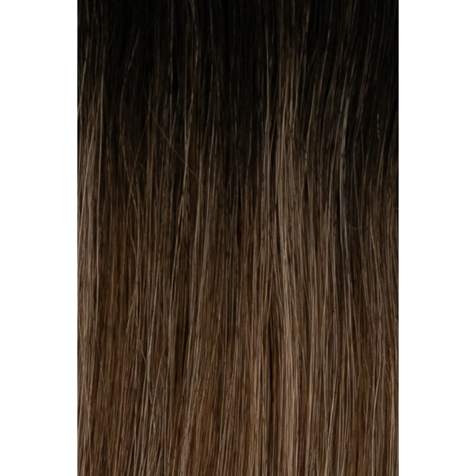 Luxe Seamless Clip-In Extensions Rooted #1B/D4/8