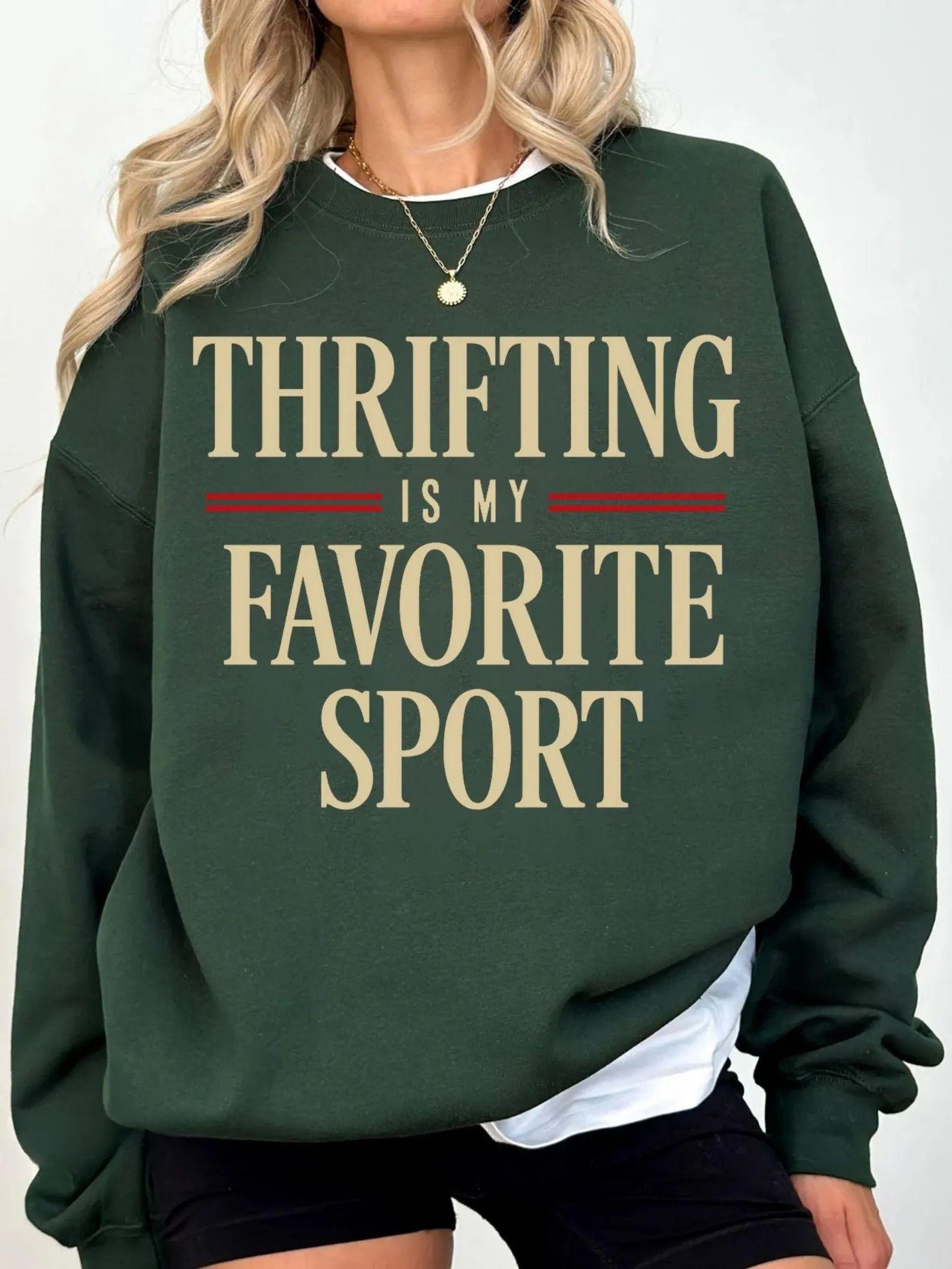 Vintage Thrift Sweatshirt, Cozy Home …