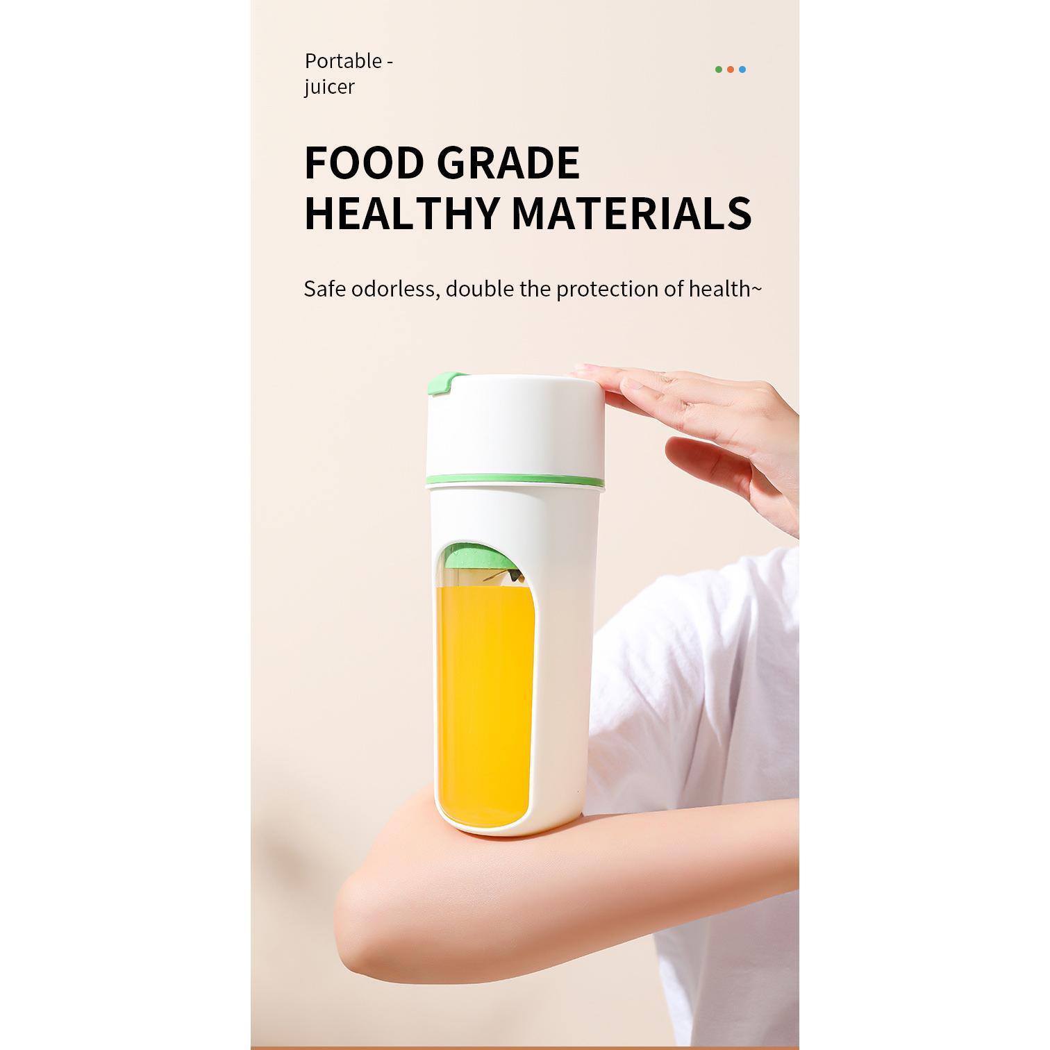 Kitchen Electric Juicer USB Charging Wireless Juices Blender Fruit Orange Mixer Squeezer Machine Ice Crush Cup Food Processor