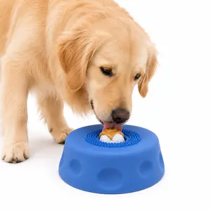 #SummerWins #DealsForYouDays Multi purpose dog bowl,Dog Liquid Slow Feeder,Lick Bowl with Ball,3-in-1 Suction Slow Feeder Dog Bowl, Anti-Slip Dog Bowl for Yogurt, Peanut Butter & Liquid Treats,No Mess Liquid Treat Enrichment Bowl for Dogs petlovers
