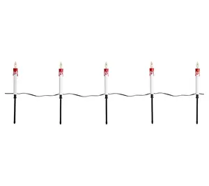 Northlight 4' Candle Halloween Pathway Marker Lights 5ct