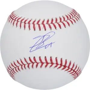 Jackson Chourio Milwaukee Brewers Autographed Baseball - Fanatics Authentic Certified