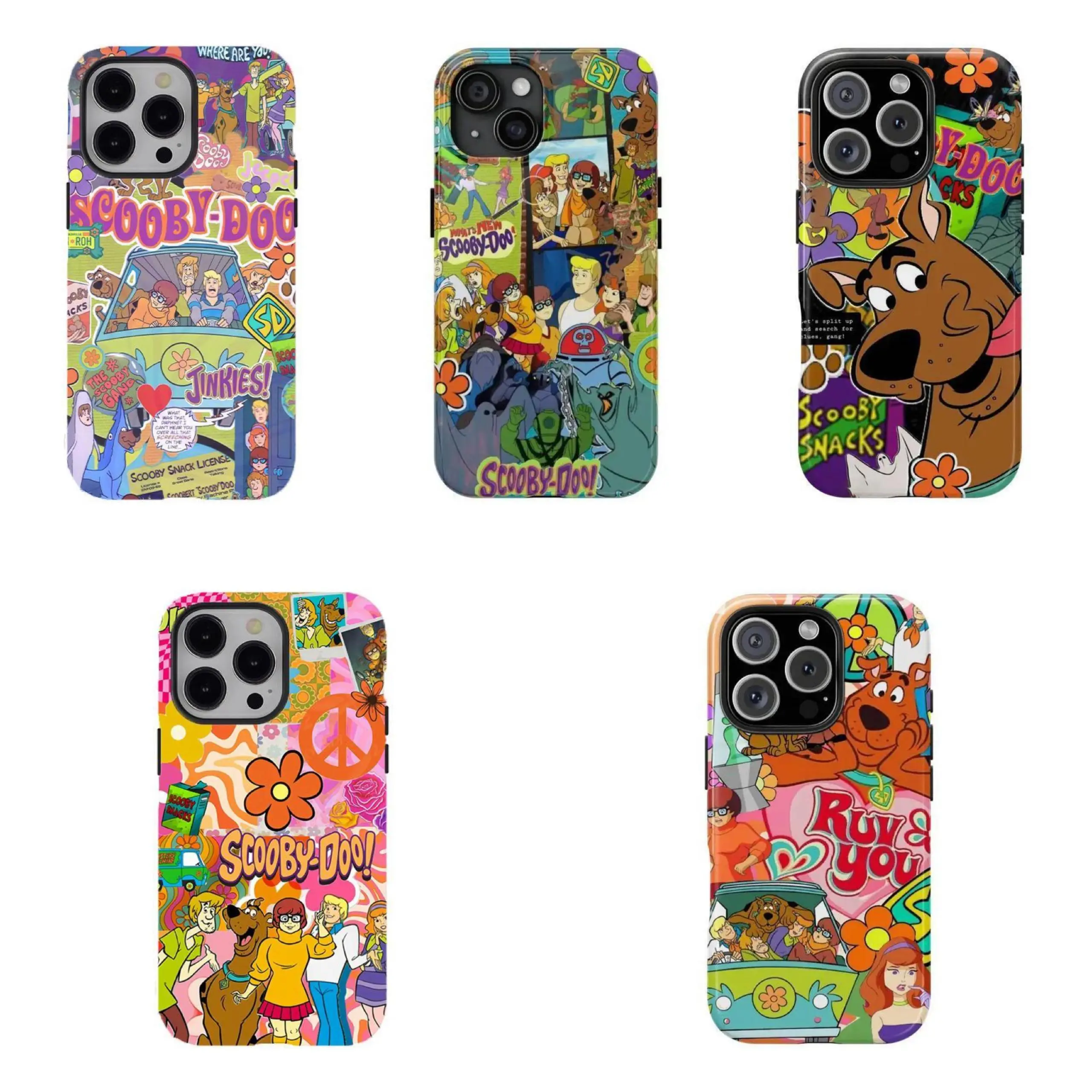 Sc00py Doo Phone Case Phone Cover Hard Cases| Gift for Fans| For iPhone 17 Pro Max 16 15 14 13 12 11 for Samsung S21 S22 S23 S24 S25 Phone Case|Tough Phone Case|Best Gift
