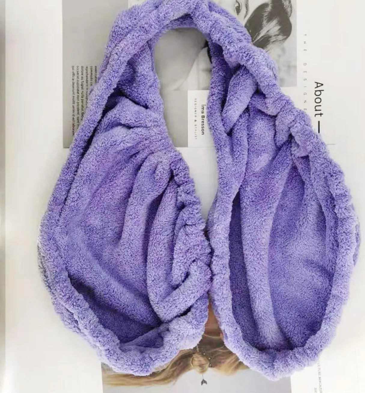 Women Wearable Halter Towel Bra Ultra Soft Microfiber Breast Towel Absorbent Under Breast Sweat Towel Reusable Nursing Breast Pad for Lounge Spa Maternity