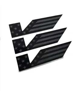 Cadillac CTSV-2 American Flag (Set of 3)