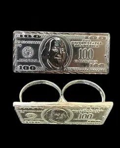 100 Ring Silver 2 fingers