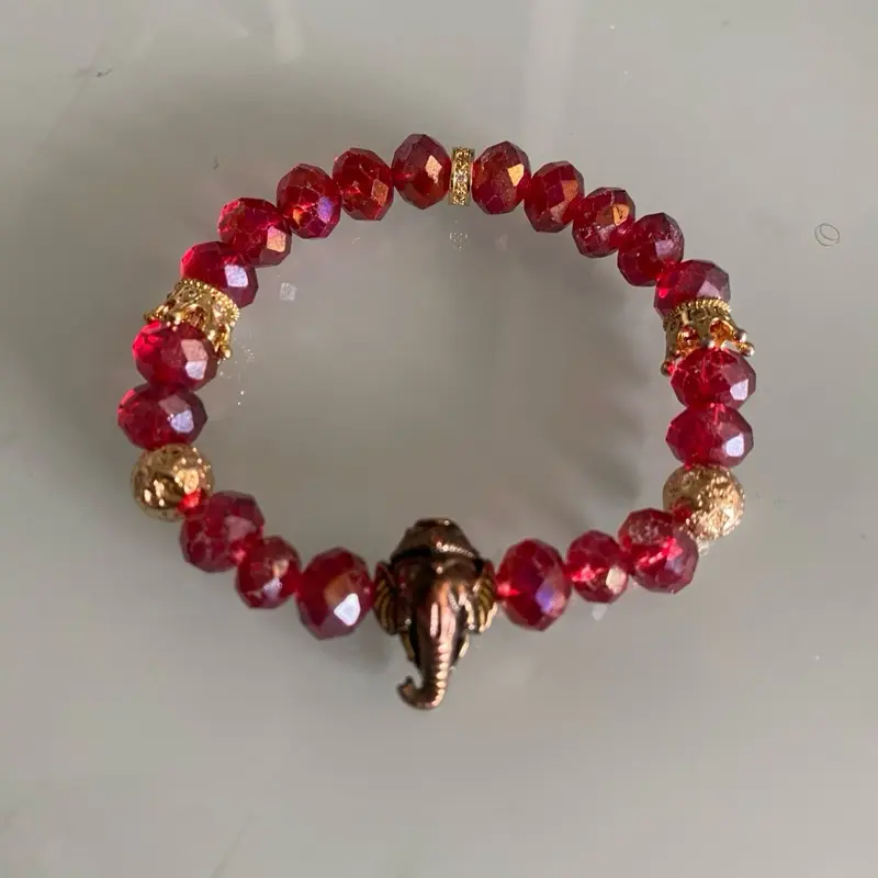 Red Elephant bracelet