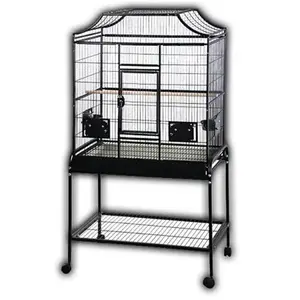 A&e Cages  Elegant Style Flight Cage - Large-Platinum