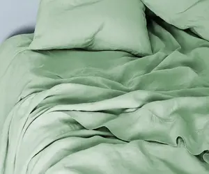 Bed Sheet Set - Matcha Green