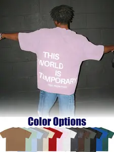 Vintage Street Style Unisex Tee, Loose Fit Round Neck Short Sleeve, Summer Fashion Essential, Multiple Colors Available