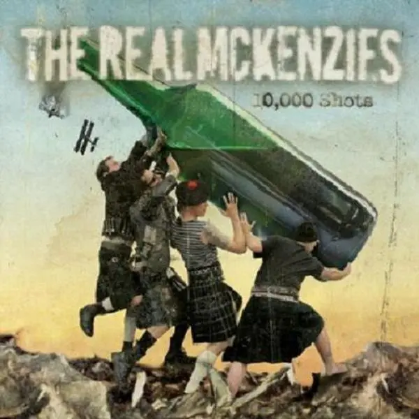 The Real McKenzies - 10,000 Shots  [VINYL RECORD - LP]
