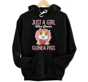 Funny Guinea Pig Lover Graphic Women and Girls Guinea Pig Hoodie, Sweatshirt, T-Shirt