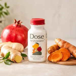 Dose for Cholesterol Support Supplement Shot | CoQ10, Curcumin & Pomegranate Formula