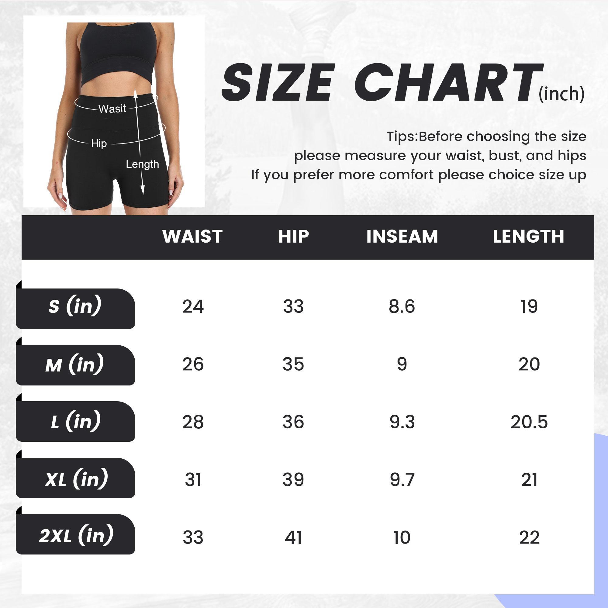 VICONOW Shorts for Women - 8 Inch High Waist Tummy Control Bike Shorts for Gym Workout Athletic Running Yoga