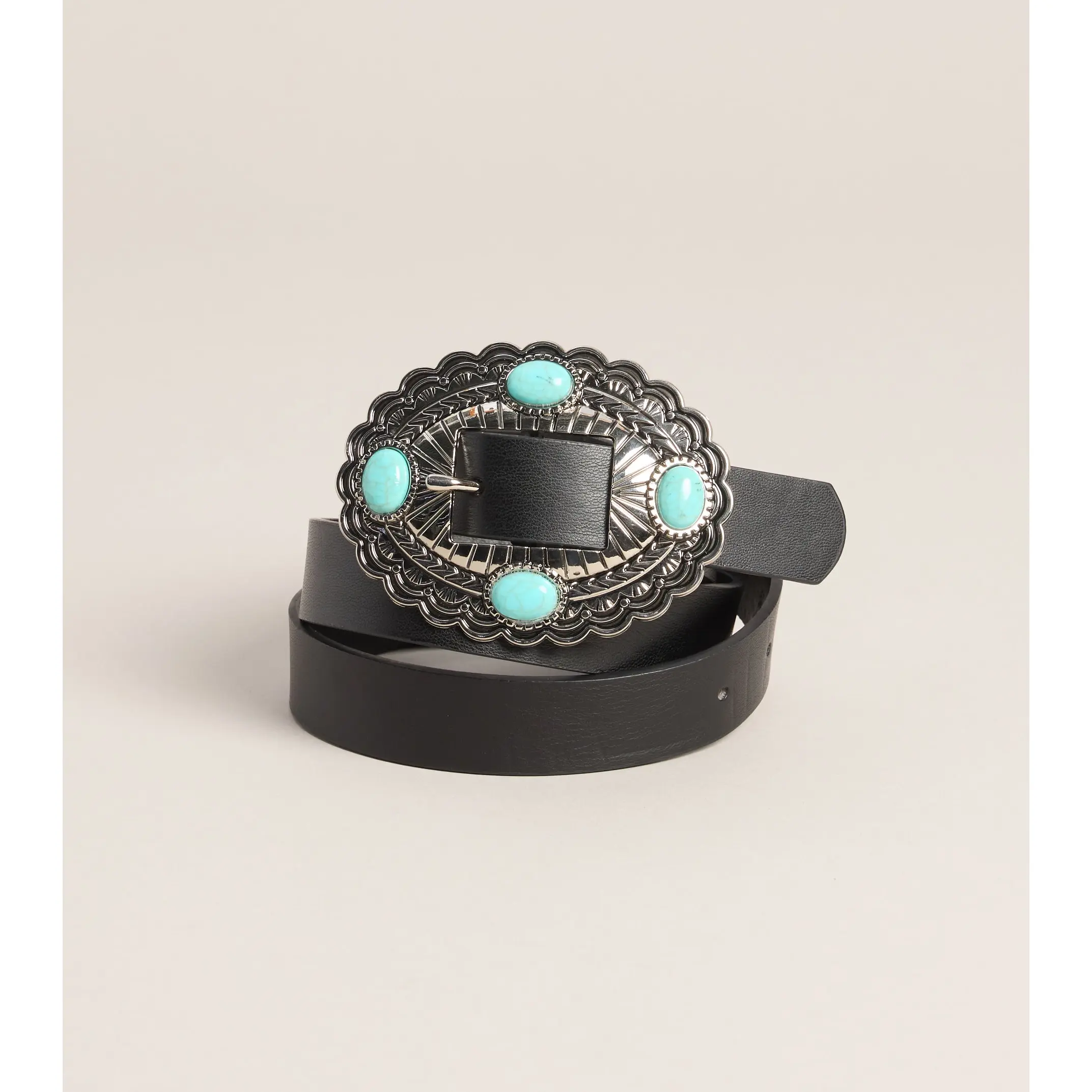 Cool Girl Classic Stone Buckle Belt