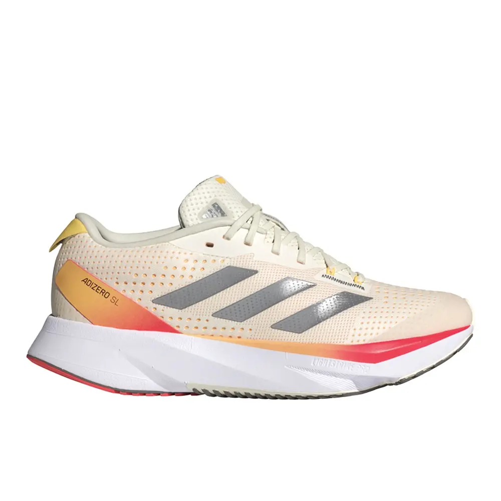 adidas Womens Adizero Sl W Running Sneakers Shoes - Beige, Orange