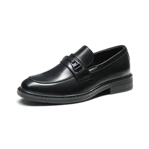 BRUNO MARC Boys' Classic Synthetic Leather Slip-On Loafers