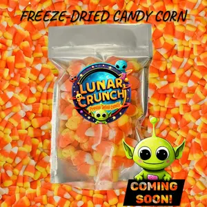 Cosmic Candy Corn - Freeze-Dried Treats with Classic Flavor & Nostalgic Design - Perfect Snack or Share - US Product