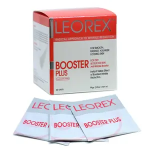 Leorex Booster PLUS - Anti-Aging Treatment for Dry, Thin & Delicate Skin with Silica Nano-Particles - Skincare