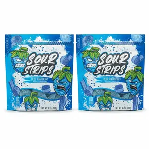 Sour Strips Blue Raspberry Party Size (288g) Spain 2 pack