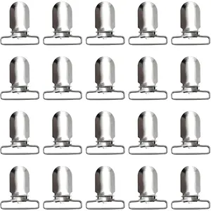 20- Men's Suspender Clips Sheet Straps Holder Fasteners