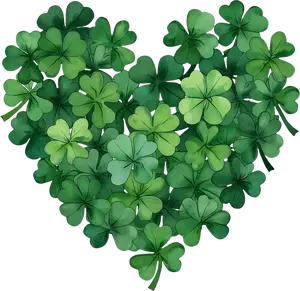 DTF Transfer – EY Shamrock Heart Multi Sizes