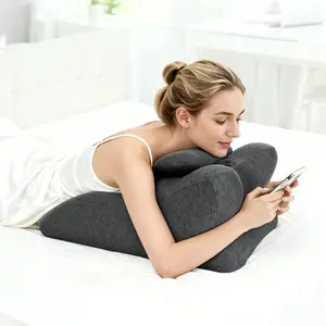 Ergonomic Spinal Posture Support & Multi-Functional Bed Pillow