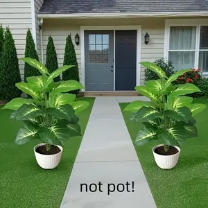 Perfect for Home & Office Decor, Outdoor Realistic Greenery, Indoor Ideal for Weddings Anniversaries Holidays, All Seasons Summer Use, Fake Plant Decoration, House Plants Decor, Artificial Plants, Artificial Plant Set