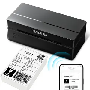 Bluetooth Wireless Inkless Thermal Label Printer RP425  - Label Maker Machine, Thermal Barcode Printer, Compatible with iOS, Android, Windows, Mac, Chromebook, Ideal for Etsy, Shopify, USPS Printing Machine summerwins