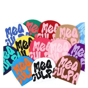 【FaddishDeal】MEA unisex beanie hat, knitted hat trendy, unisex beanie hat Graphic Design Acrylic Comfort gorras para hombres.excellent gifts for Christmas and new year，Must-buy on Black Friday