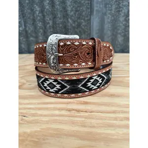 2” Inch Beaded Belt RCH-2001