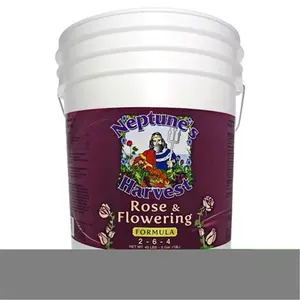 Neptunes Harvest 5 Gallon Red Label Pail Rose & Flowering Fertilizer Neptunes Harvest 5 Gallon Red Label Pail Rose & Flowering Fertilizer