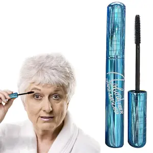 Mascara for Older Women with Thinning Lashes, Hypoallergenic Lengthening & Volumizing Cosmetic for Sensitive Eyes, Waterproof & Smudge-Proof Black Eyelash Makeup