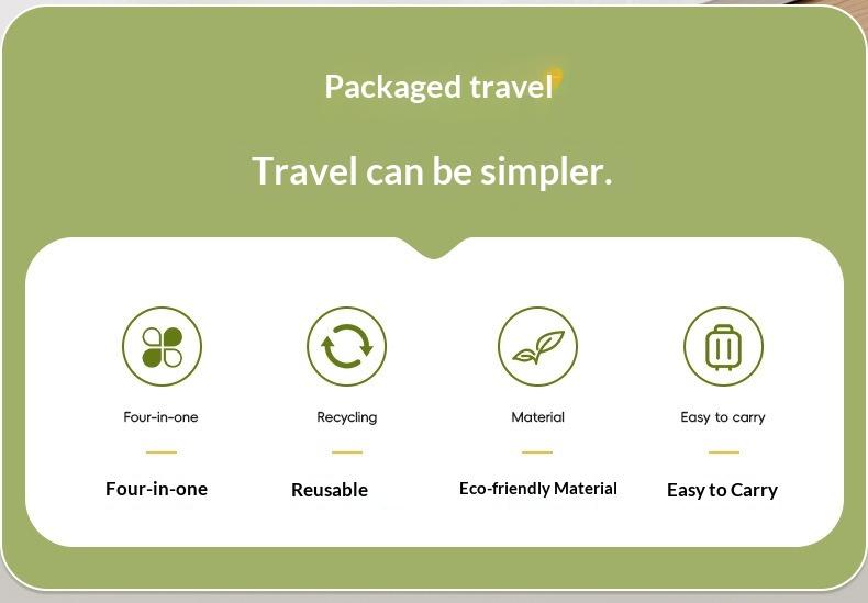 4 In1Travel Dispenser Portable Leak Proof