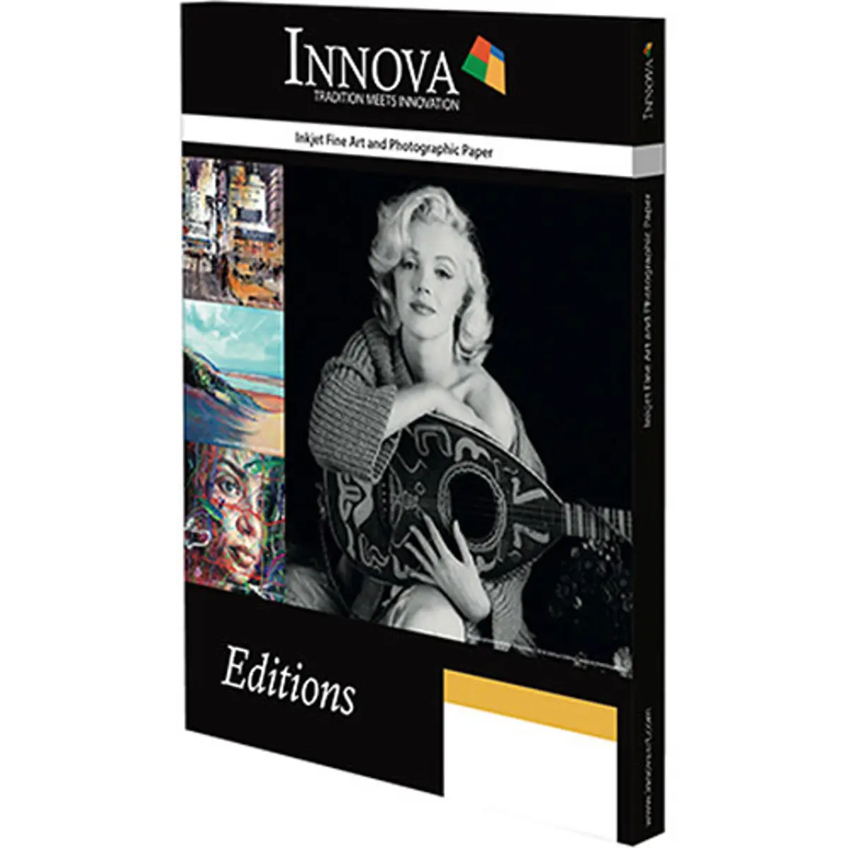 Innova Art Editions Exhibition Cotton Gloss, 335gsm, 390 Microns, 13x19", 50 Sheets