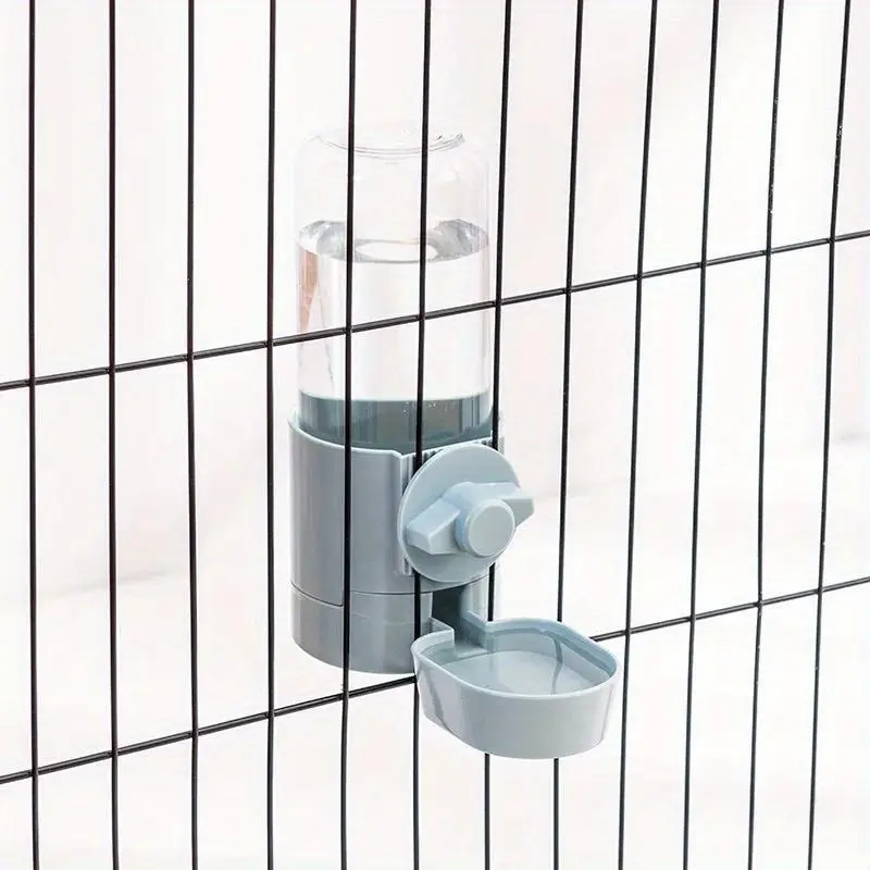 1Pc automatic dispensing pet feeder, hanging water bottle and bird feeding container, thermoplastic polyester bird cage feeding accessories, Bird Feeding Station, Bird Feeders
