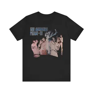 Retro Osmond Family Unisex Tee, Donny & Marie 70s Band Vintage T-Shirt, Teen Idol Music Fan Shirt, 70s Pop Culture Gift, Osmonds Lover Top