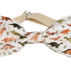Dinosaur Bow Tie for Men and Boys, Dino Design