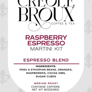 Raspberry Espresso Kit - Premium Raspberry Espresso Blend with Premium Quality Ingredients for Coffee Lovers - Beverage