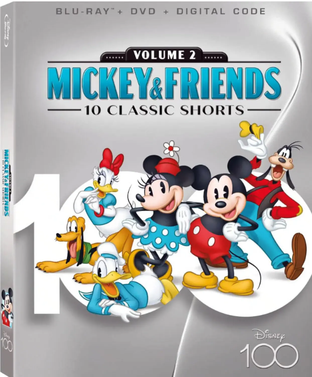 Mickey & Friends 10 Classic Shorts, Volume 2  [BLU-RAY MOVIE] With DVD, , Dolby, Dubbed, Subtitled