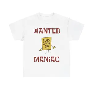 Spongebob Meme Wanted T-shirt, Cartoon Funny Tee
