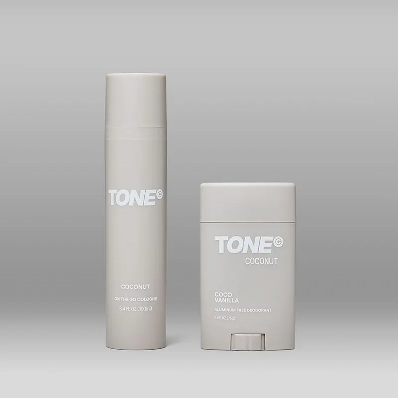 TONE Coconut Body Care Collection with Shea Butter – Unisex 48-Hour Anti-Perspiration Deodorant Stick, On-The-Go Cologne & Moisturizer, Skin Health & Lasting Effects Deodorants, Hydrating Travel Toiletries for All Skin Types, Anti-Perspiration Deodorants,