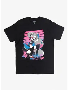 Helluva Boss Loona Pride T-Shirt , Movie Graphic Tee, Retro Streetwear for Men and Women, Perfect Gift for Movie Fans