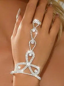 2026 Court Style Hollow Water Drop Women's Wrap Bracelet, Perfect for Parties, Weddings, Holidays, Fashion Accessories