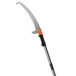 Pole Saws, Tree Trimming Lightweight Manual Stainless Steel Extension High Pole Pruning Pole Saw for Trimmer Branches Pole Cutter Pole Pruner at Forestry Yard Garden Patio