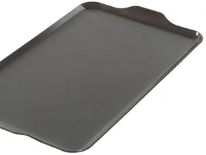 Ware Two Burner Griddle, 10.3 x 17.4 inches, Non-Stick, Black